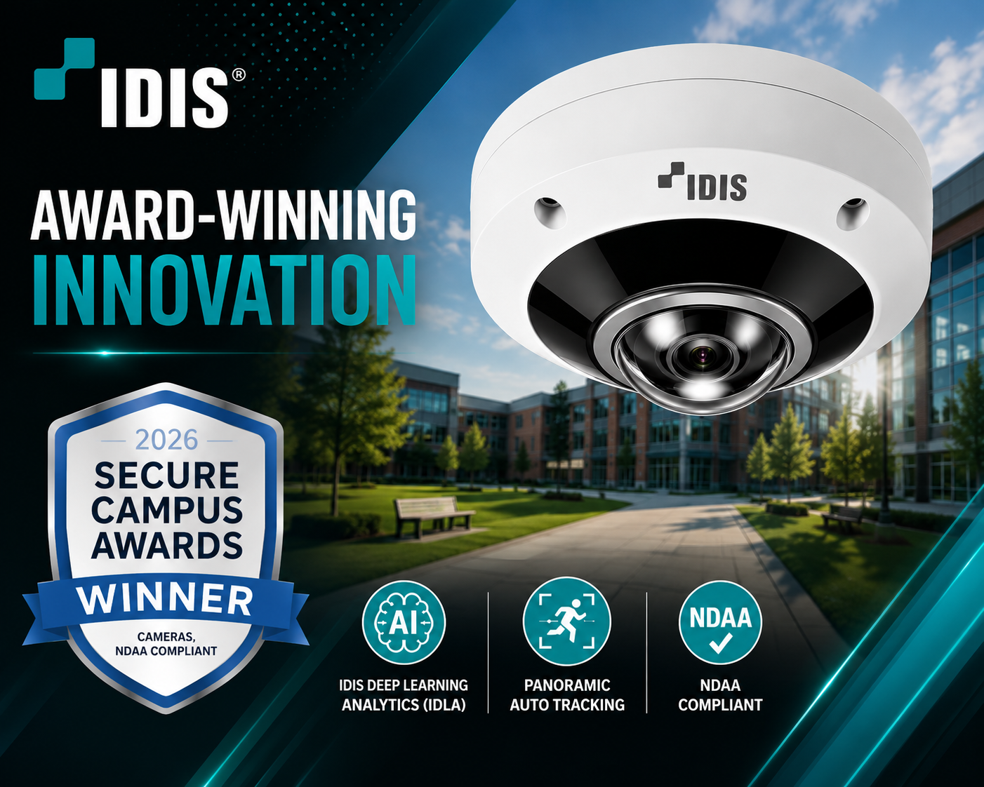 IDIS Featured in 2026 Secure Campus Awards Winners Handbook